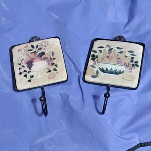 Elegant Fruit Design Wall Hooks